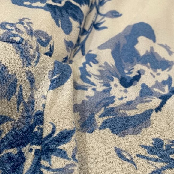 Reformation Reign Top Long Sleeve Floral Print Shirt Size 2 - Picture 11 of 13